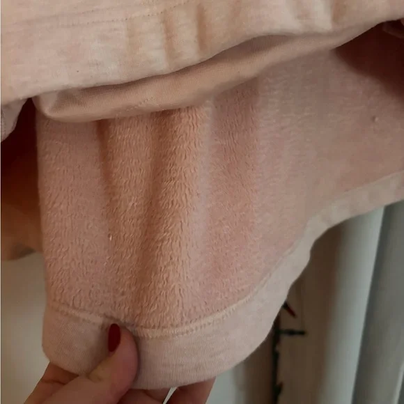 Athleta Pink Half-Zip Hoodie - Picture 2 of 6